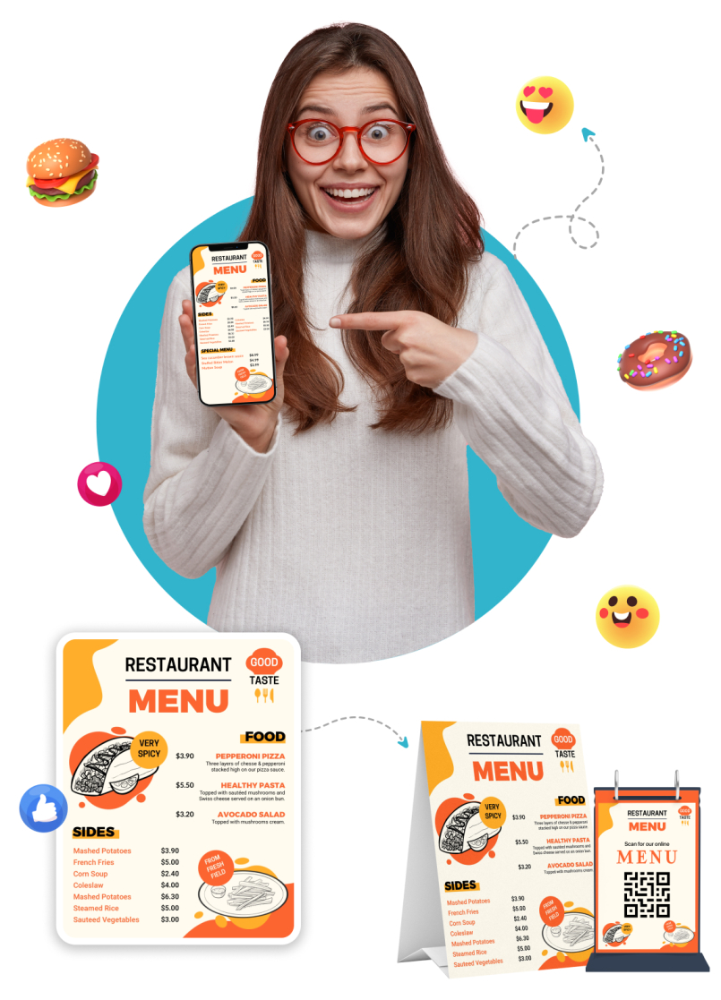 creative menu design